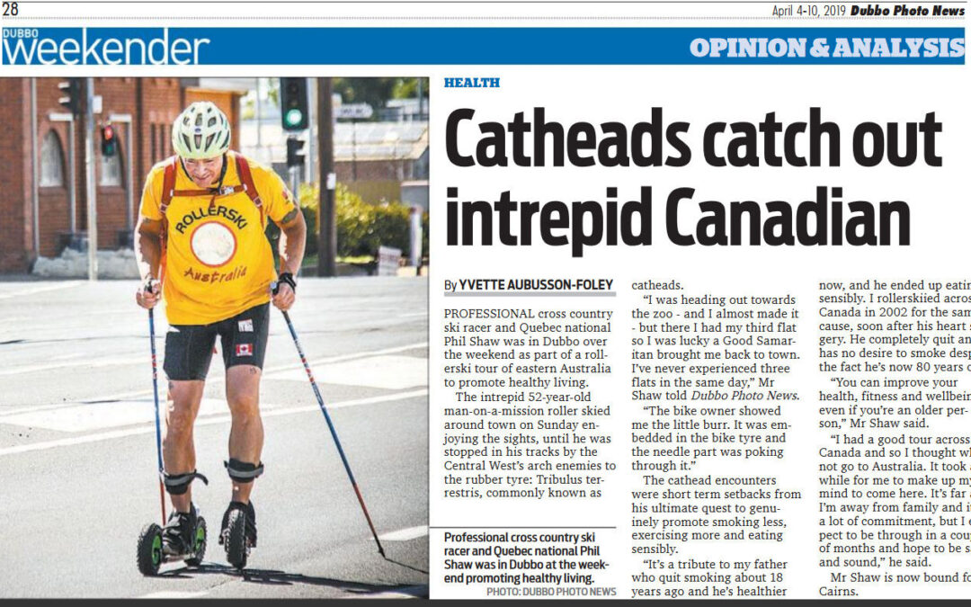 Phil appears in the Dubbo Weekender – Australia, April 4th